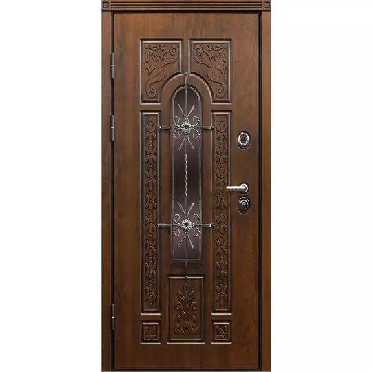 уличная парадная дверь одностворчатая