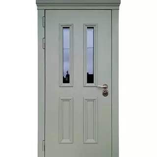 Стальная парадная дверь для загородного дома
